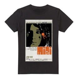 Star Trek Mens The Original Series Episode 8 T-Shirt - M, Black