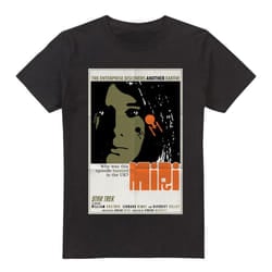 Star Trek Mens The Original Series Episode 8 T-Shirt - 3XL, Black