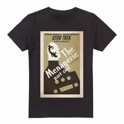 Star Trek Mens The Original Series Episode 11 T-Shirt - L, Black