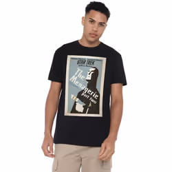 Star Trek Mens The Original Series Episode 12 T-Shirt - 5XL, Black