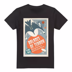 Star Trek Mens The Original Series Episode 14 T-Shirt - XXL, Black