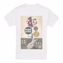 Star Trek Mens The Original Series Episode 15 T-Shirt - S, White