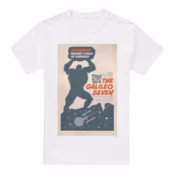 Star Trek Mens The Original Series Episode 16 T-Shirt - 3XL, White