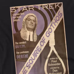 Star Trek Mens The Original Series Episode 17 T-Shirt - 5XL, Black