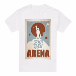 Star Trek Mens The Original Series Episode 18 T-Shirt - S, White