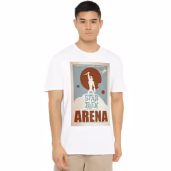 Star Trek Mens The Original Series Episode 18 T-Shirt - XL, White