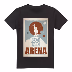 Star Trek Mens The Original Series Episode 18 T-Shirt - XXL, Black
