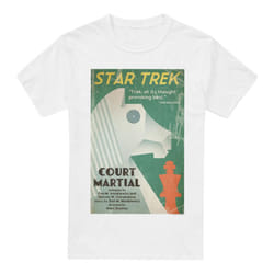 Star Trek Mens The Original Series Episode 20 T-Shirt - S, White