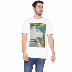 Star Trek Mens The Original Series Episode 20 T-Shirt - M, White