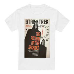 Star Trek Mens The Original Series Episode 21 T-Shirt - 4XL, White