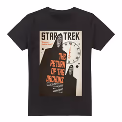 Star Trek Mens The Original Series Episode 21 T-Shirt - M, Black