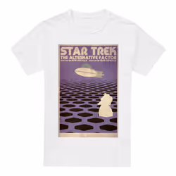 Star Trek Mens The Original Series Episode 27 T-Shirt - M, White