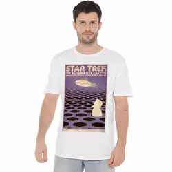 Star Trek Mens The Original Series Episode 27 T-Shirt - 4XL, White