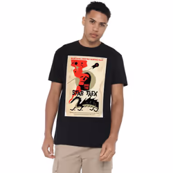 Star Trek Mens The Original Series Episode 30 T-Shirt - S, Black