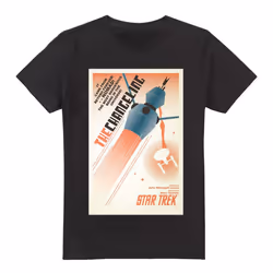 Star Trek Mens The Original Series Episode 32 T-Shirt - S, Black