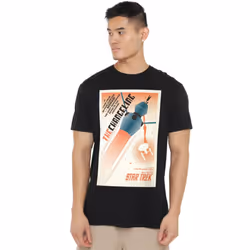 Star Trek Mens The Original Series Episode 32 T-Shirt - 3XL, Black