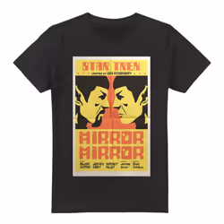 Star Trek Mens The Original Series Episode 33 T-Shirt - 3XL, Black