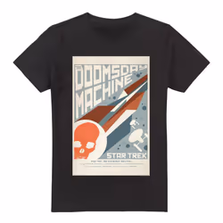 Star Trek Mens The Original Series Episode 35 T-Shirt - L, Black