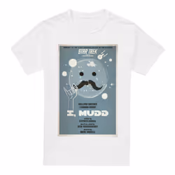 Star Trek Mens The Original Series Episode 37 T-Shirt - 5XL, White