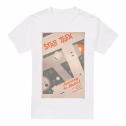 Star Trek Mens The Original Series Episode 39 T-Shirt - 4XL, White