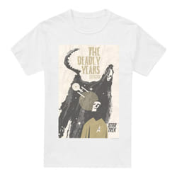 Star Trek Mens The Original Series Episode 41 T-Shirt - S, White