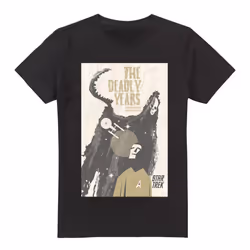 Star Trek Mens The Original Series Episode 41 T-Shirt - S, Black