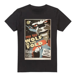 Star Trek Mens The Original Series Episode 43 T-Shirt - 5XL, Black