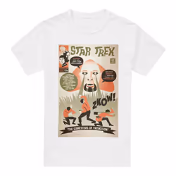 Star Trek Mens The Original Series Episode 45 T-Shirt - 5XL, White