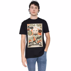 Star Trek Mens The Original Series Episode 45 T-Shirt - 4XL, Black