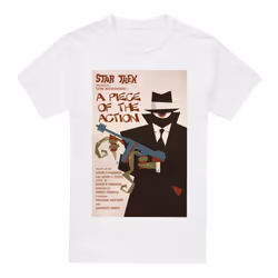Star Trek Mens The Original Series Episode 46 T-Shirt - XL, White