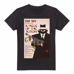 Star Trek Mens The Original Series Episode 46 T-Shirt - XL, Black