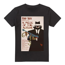 Star Trek Mens The Original Series Episode 46 T-Shirt - 4XL, Black