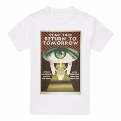 Star Trek Mens The Original Series Episode 49 T-Shirt - M, White
