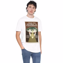 Star Trek Mens The Original Series Episode 49 T-Shirt - M, White