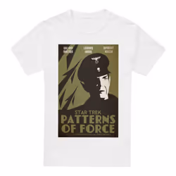 Star Trek Mens The Original Series Episode 50 T-Shirt - S, White