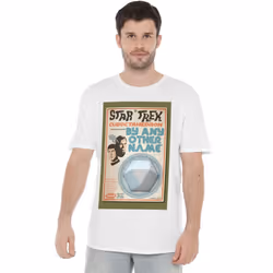 Star Trek Mens The Original Series Episode 51 T-Shirt - 5XL, White
