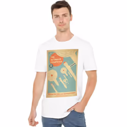 Star Trek Mens The Original Series Episode 53 T-Shirt - XXL, White