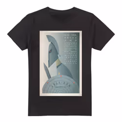 Star Trek Mens The Original Series Episode 54 T-Shirt - XL, Black
