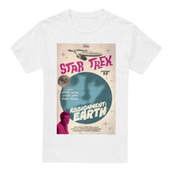 Star Trek Mens The Original Series Episode 55 T-Shirt - M, White