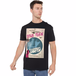 Star Trek Mens The Original Series Episode 55 T-Shirt - 4XL, Black