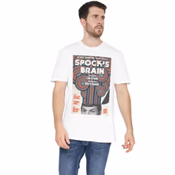 Star Trek Mens The Original Series Episode 56 T-Shirt - XL, White