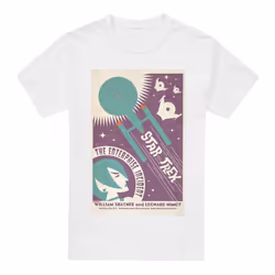 Star Trek Mens The Original Series Episode 57 T-Shirt - 5XL, White