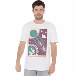 Star Trek Mens The Original Series Episode 57 T-Shirt - 5XL, White
