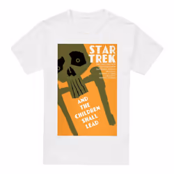 Star Trek Mens The Original Series Episode 59 T-Shirt - 5XL, White