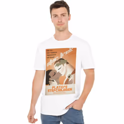Star Trek Mens The Original Series Episode 65 T-Shirt - XXL, White