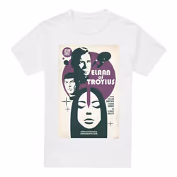 Star Trek Mens The Original Series Episode 68 T-Shirt - S, White