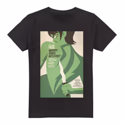 Star Trek Mens The Original Series Episode 69 T-Shirt - L, Black