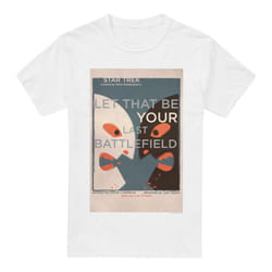 Star Trek Mens The Original Series Episode 70 T-Shirt - 3XL, White