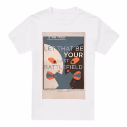 Star Trek Mens The Original Series Episode 70 T-Shirt - 5XL, White