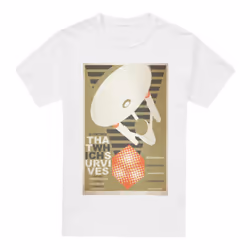 Star Trek Mens The Original Series Episode 72 T-Shirt - 5XL, White